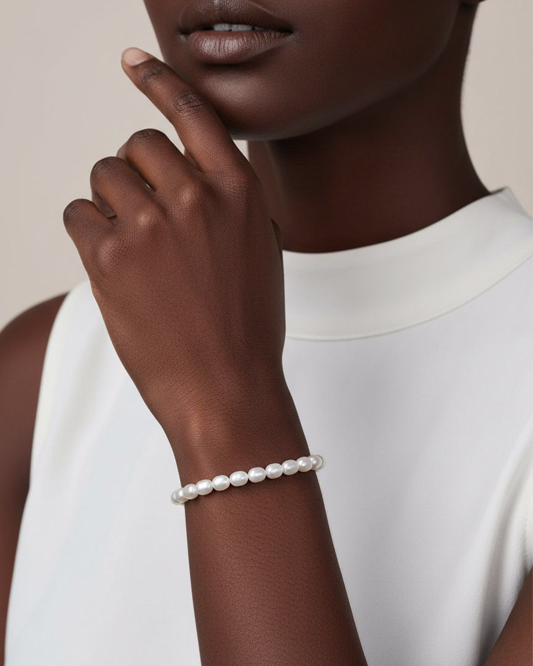 Nori Perlen Armband